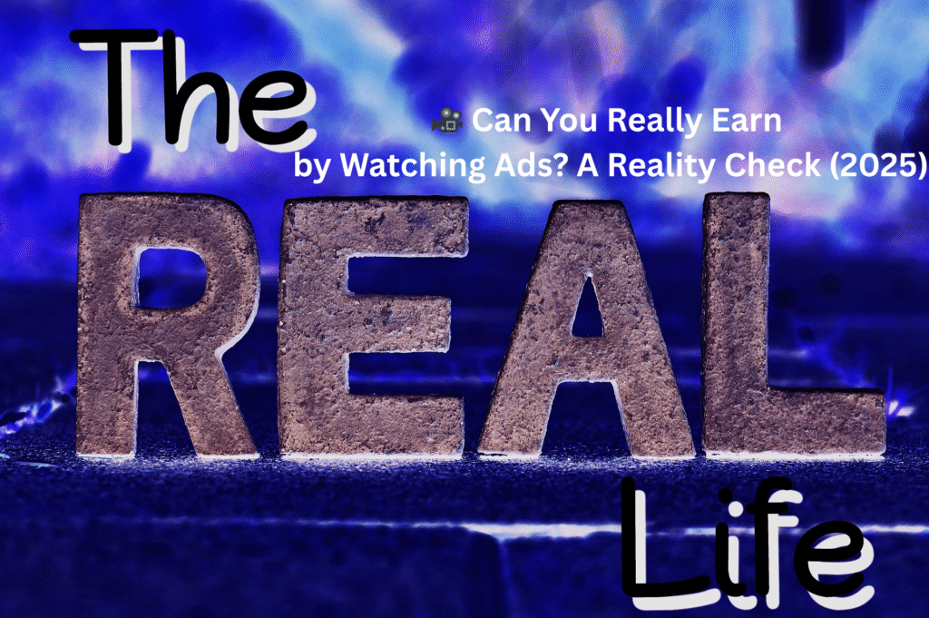 🎥 Can You Really Earn by Watching Ads? A Reality Check (2025)