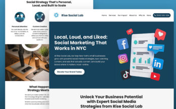 Reseller Website Template Online 2025